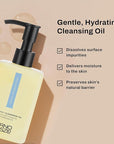 Erno Laszlo Hydra-Therapy Phelityl Cleansing Oil, Gentle Facial Oil Dissolves Impurities, Oil Cleanser for Face, Deeply Hydrates Complexion, 6.4 Fl Oz