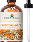 EVOKE OCCU Orange Essential Oil for Clean Diffuser Hair Spray, DIY Candle and Soap - 4 Fl Oz