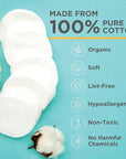 NOLEO Cotton Rounds (3x300 Count)