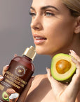 WOW Hair Conditioner - Coconut & Avocado Oil - Restore Dry, Damaged Hair - Increase Gloss - Reduce Split Ends, Frizz - Sulfate, Silicones, Paraben Free - All Hair Types, Adults & Children - 500 mL