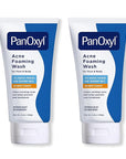 PanOxyl Acne Foaming Wash Benzoyl Peroxide 10% Maximum Strength Antimicrobial, 5.5 Oz (Pack of 2)