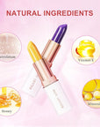 Color Changing Lipstick, 6-Colors Lip Stain Temperature Activated Vegan Formula, Magic Lipstick Long-Lasting, Nourishing, Cruelty-Free & Vegan #dark purple