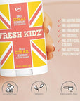 Fresh Kidz Body Wash 16.9 fl.oz. and Stick Deodorant 2.65 oz for Kids and Teens - Girls "Coral" Set