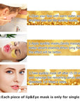 30 Pairs Lip Masks & Eye Moisturizing