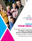 Livingood Daily Intestinal Cleanse, para & Candi Cleanser or Support (56 Vegetarian Capsules) - Support Heart, Skin, & Gut Health - Non-GMO, Gluten-Free, & Vegan