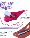 Kosas Hotliner Retractable Lip Liner Pencil with Built-In Brush & Sharpener - Easy Contouring, Hydrating, Long-Lasting - Pigmented Creamy Texture for Plumping Lips - Hyaluronic Acid & Konjac - Extra