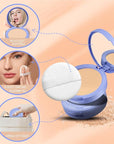 Oil Control Face Powder, Matte Smooth Setting Powder, (Classic Ivory)