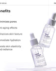 FRANKLY Closer Serum Mega Jumbo | Pore Minimizer Serum | 9 Peptides, Vegan Collagen, Adenosine, PHA | Korean Pore Minimizer for Glass Skin, Anti-Aging, Hydration, Elasticity | 3.38 fl oz