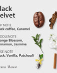 Hotel Fragrance Oil - Black Velvet Essential Oils for Scent Diffuser - Black Coffee, Caramel, Cinnamon, Vanilla, Patchouli - Home Luxury Scents Aroma Fragrance for Home, Office
