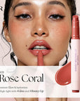 Nature Republic HONEY MELTING LIP (19 ROSE CORAL) SOFT LIP STICK, Hydrating Gloss, Moisturizing balms, Sheer tint, Shine & Nude, Glowy Finish, korean make up