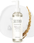 R199 Rice Cleansing Oil- Fast Emulsification, Pore-Cleansing, Blackhead Removal without Clogging Pores, Makeup Dissolving, and Hydrating Formula, Korean Skincare 6.76 Fl Oz