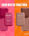 NYX PROFESSIONAL MAKEUP Buttermelt Powder Blush, Fade and Feeling Butta