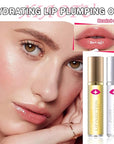 2PCS Plumping Lip Oil Set,Hydrating Lip