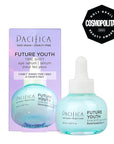 Pacifica Future Youth Time Shift Eye Serum – Peptide Eye Serum for Fine Lines & Dark Circles, Lifting & Firming Under Eye Treatment w/Flora + Peptide-11, Unscented Hydrating Gel for All Skin Types