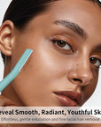 Face Razors for Women, Dermaplane Razor for Women Face, Eyebrow Razor, Facial Razors, Dermaplaning Tool, Gentle Skin Exfoliation Microblades for Sensitive Skin, Peach Fuzz Remover, 10 Count (Tidal)