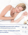 HIQILI 30ML Chamomile Essential Oil, Pure & Natural Chamomile Oil for Diffueser, Skin, Soap, Shampoo - 1.01 Fl Oz