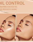 Oil Control Face Powder, Matte Smooth Setting Powder, (Classic Ivory)