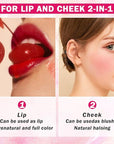 7 Colors Korean Lip Tint Stain Set Long-lasting Waterproof Velvet Lip Tint Moisturizing Lip Gloss Set,Multi-Use Lip and Cheek Tint for Women Daily Lip Makeup