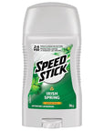 Speed Stick Men's Antiperspirant Deodorant, Irish Spring Scented, 3 Ounce, 4 Pack