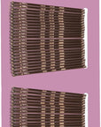 Amazon Basics Bobby Pins, Browth Hair Pins for all Hair types, 48 Count