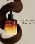 D'Cherlane Hair Growth Oil – Scalp Treatment with Rosemary, Argan, Coconut & Castor Oil Organic | Lightweight, Non-Greasy Formula for Fuller, Thicker, Stronger Strands | For All Hair Types
