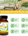 Life Infused Cleanse Infused Plus - Premium Natural Colon Cleanser with Oxygenated Magnesium, Herbs, and Enzymes, Helps Relieve Constipation Gently, Detoxifies Blood, Colon, Liver & Kidneys (90 Caps)