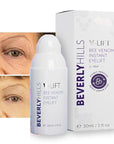 Beverly Hills V-Lift Instant Eye Lift and Eye Tuck Bee Venom Serum for Puffy Eyes, Dark Circles, Wrinkles, and Under Eye Bags Treatment for Women and Men | 30mL (120 Day Supply)
