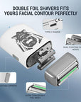BESTBOMG® Hair Clippers for Men Professional, Beard Trimmer Kits & Sets, Electric Shavers, Hair Clippers & Trimmer Ceramic T-Blade, for Barber, for Gifts