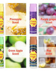 Flavored Lip Balm Set, 4 Scents-