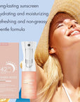 Sunglaze Sheer Body Mist Sunscreen SPF 42, Infused with Shimmering Body Oil, Hydrating Mist, Hydrates, Gives Skin a Glowy Finish, Lightweight, Gives Skin A Glowy Finish(6.7 Fl Oz)