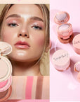 3-in-1 Blendable Trio, Contour and Highlight Blush Makeup