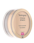 Neutrogena Mineral Sheers Lightweight Loose Powder Makeup Foundation with Vitamins A, C, & E, Sheer to Medium Buildable Coverage, Skin Tone Enhancer, Face Redness Reducer, Natural Beige 60,.19 oz