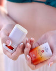 SPF 50 Mineral Sunscreen Stick with Rose Hips Oil, Cruelty Free and Reef Safe, Vegan Blend for Face and Body, Made in USA