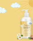 SheaMoisture Baby Conditioner for Curly Hair Raw Shea, Chamomile and Argan Oil Moisturizes and Helps Detangle Delicate Curls and Coils 13 oz