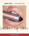 Runway Rogue LuxGloss Lip Gloss, High-Pigment Shimmery Pale-Nude Lip Gloss, ‘Photo Filter’