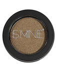 ISMINE Single Light Brown Eyeshadow, Shimmer Bronze, High Pigment, Longwear Single Matte Eyeshadow Eye Makeup for Day & Night (#15)