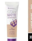 Rimmel Stay Matte Foundation, Light Nude, 1 Fluid Fluid Ounce