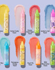Lip Smacker Crayola Party Pack - 8 Moisturizing Lip Balms, Fun Flavors, Hydrating & Protecting, Glossy Finish - Cruelty-Free