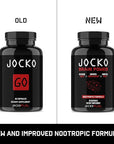 Jocko Fuel Discipline GO Brain Booster - Nootropic Dietary Supplements for Memory & Focus - PreWorkout Energy & Focus Supplement (90 Capsules)