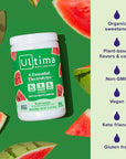 Ultima Replenisher Daily Electrolyte Drink Mix – Watermelon, 90 Servings – Hydration Powder with 6 Key Electrolytes & Trace Minerals – Keto Friendly, Vegan, Non-GMO & Sugar-Free Electrolyte Powder