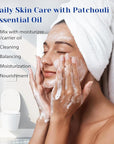 HIQILI Patchouli Essential Oil,100% Pure & Natural for Homemade Perfume, Sooth Skin, Nourish Hair at Home with Diffuser, Gift for Hippie Friend -100ML