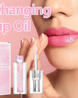 Midnight Boss Up Magic Color Changing Lip Oil Stain Cosmetic PH Actived Moisturizing Hydrating Glow Gloss Tinted Transparent Care Long Lasting Non-Sticky Fresh Texture Nourishing Pink Orange Red
