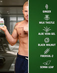 Century Systems The Cleaner Detox, Powerful 14-Day Complete Internal Cleansing Formula for Men, Support Digestive Health, 104 Vegetarian Capsules
