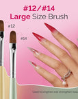 Melodysusie gel nail brush 7pcs