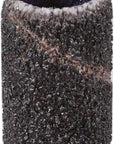 PANA 100 Pieces Nail Sanding Bands, Black, 100 Grit, Coarse, Plastic, Aluminum Oxide, Great Fit for Nail Drill Bits, Acrylic, Natural, Gel Nails