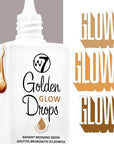 W7 Golden Glow Drops - Liquid Bronzing Drops For Flawless Skin & A Radiant Finish