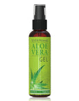 Seven Minerals, Travel Size Organic Aloe Vera Gel from freshly cut 100% Pure Aloe - 2 Fl Oz - HighestQuality, Texas grown, Vegan, Unscented - For Face, Skin, Hair, Sunburn relief (2 Fl Oz)