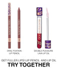 Long-Lasting & Waterproof Lip Liner Pencil – Oral Fixation – Precision Application with Sharpenable Tip (BRUHA)