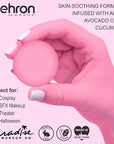 Mehron Makeup Paradise Makeup AQ Refill Size | Stage & Screen Performance, Face & Body Painting, Beauty, Cosplay, and Halloween | Water Activated Face Paint, Body Paint .25 oz (7 ml) - Pastel Pink