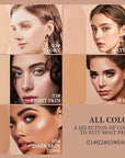 O'CHEAL Face Foundation Contour Stick Long-wear Lightweight Brighten Stick Face Concealer Blemish Contouring Beauty Makeup 04#WHEATCOLOR